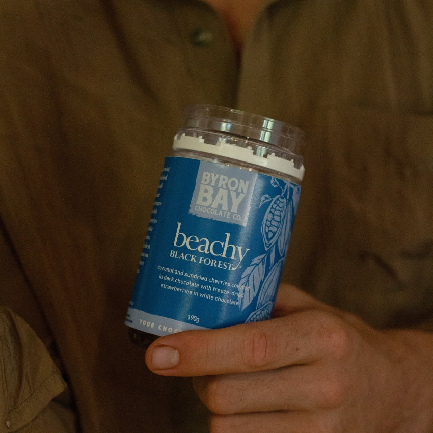 Beachy Black Forest™ Dark and White Chocolate