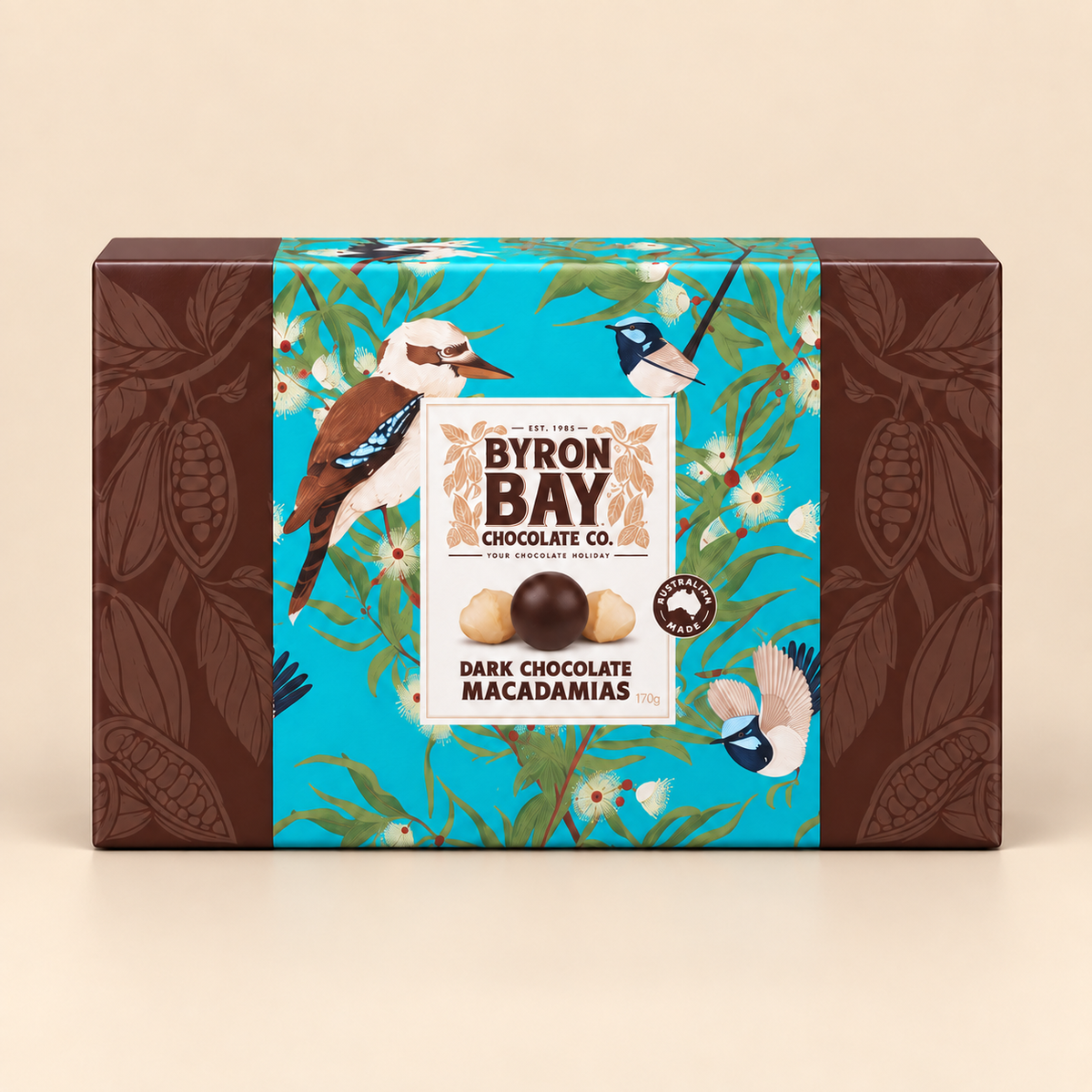 Couverture Dark Chocolate Macadamia Memories