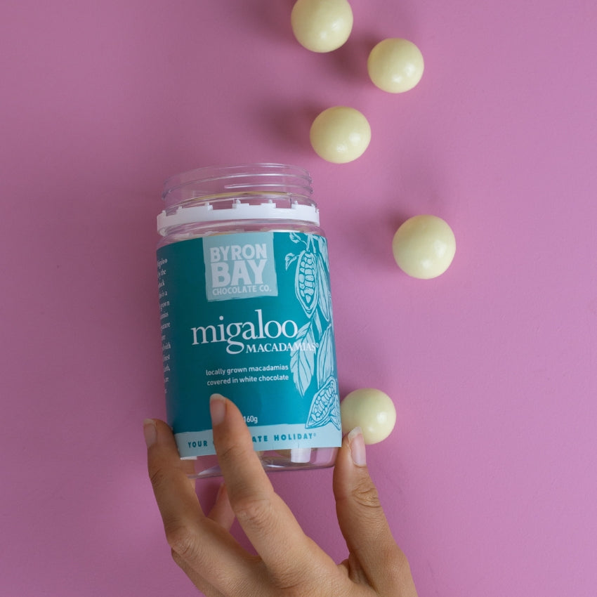 Migaloo Macadamias® White Chocolate